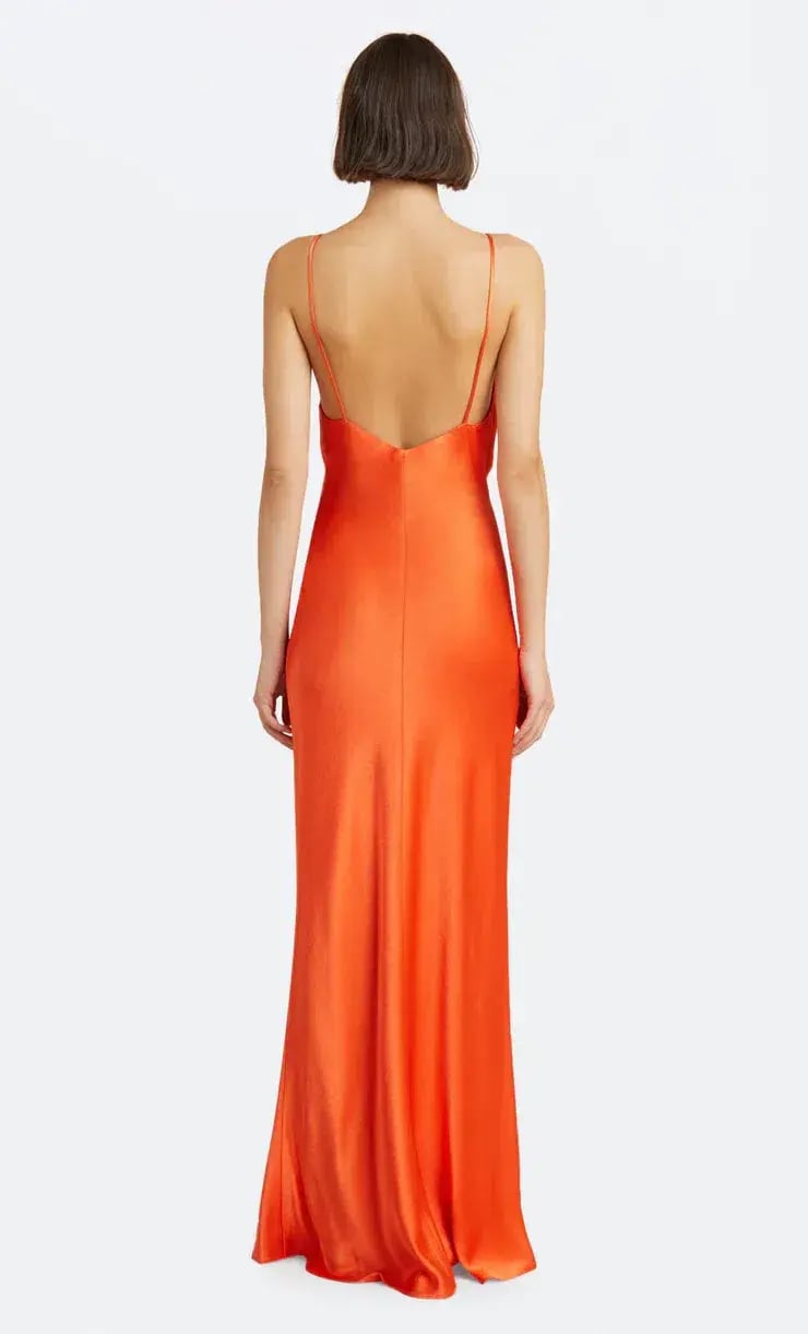 Bec & Bridge Lorelai Maxi Dress Orange Size 6 photo 2