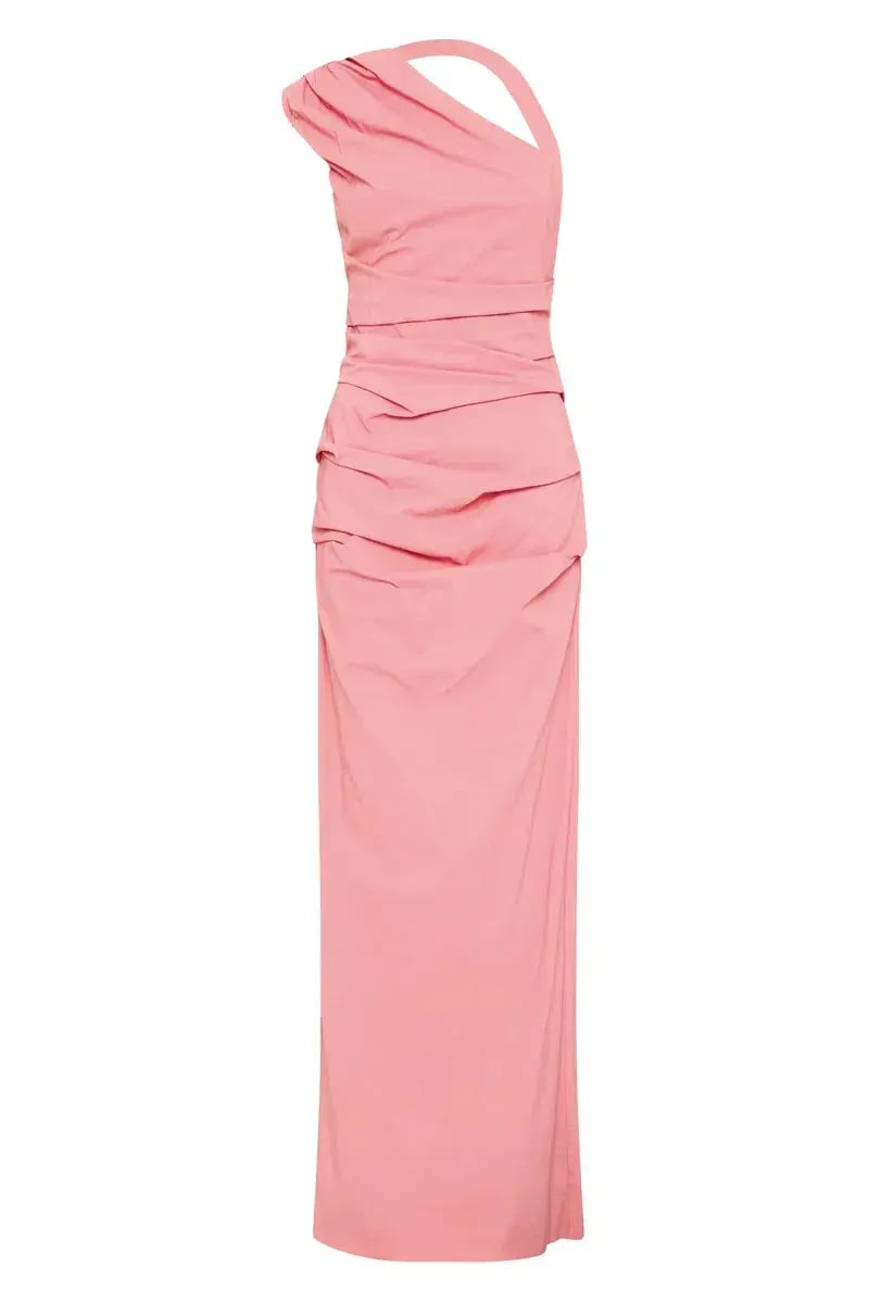 Sir the Label Giacomo Gathered Gown Pink Size 6 photo 5
