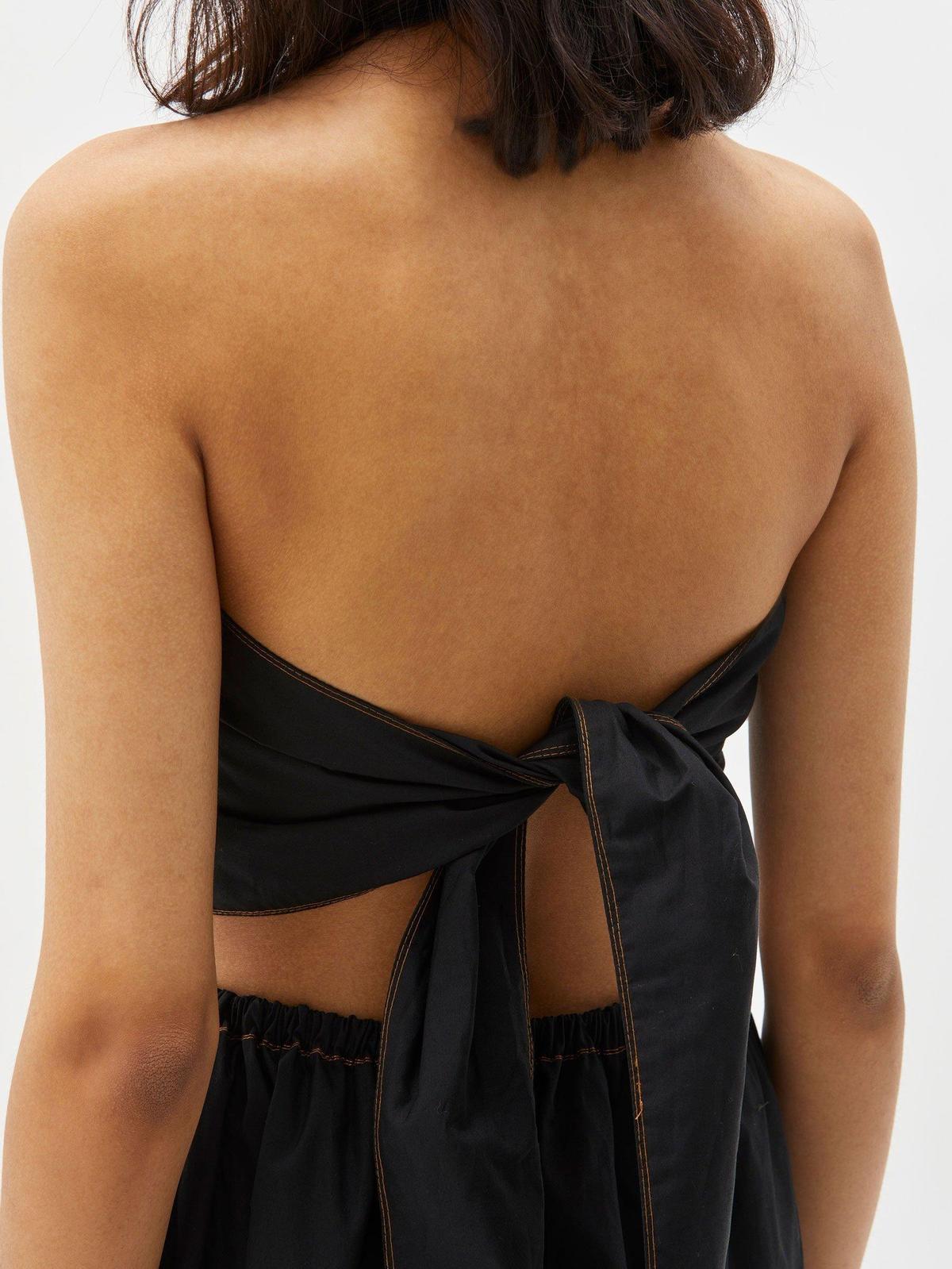 Bassike Strapless Cotton Dress photo 4