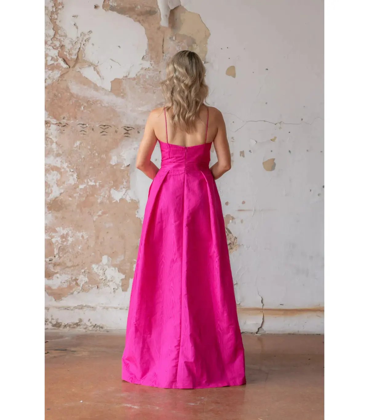 Rebecca Vallance Frenchy Gown Fuscia Pink Size AU 10 photo 2