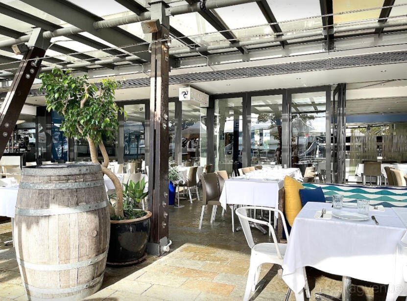 Indoor & Outdoor Dining Area at Georges Mediterranean Restaurant photo 20