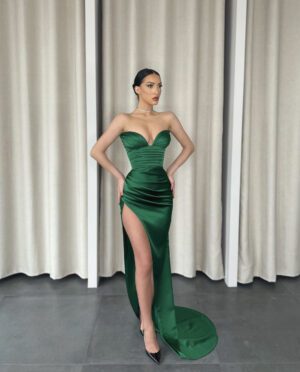 Lia Stublla Sophie Gown Emerald photo 2