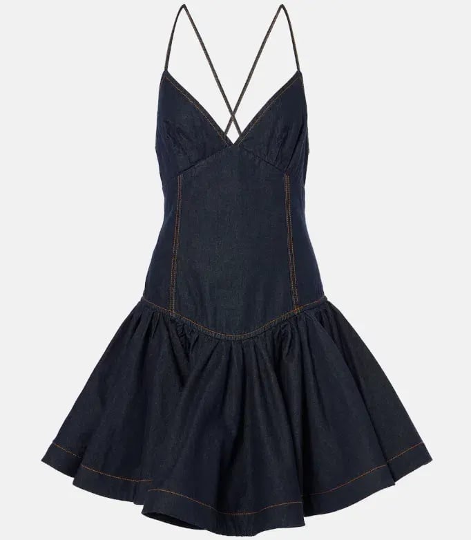 Zimmermann Crush denim minidress size 4/AU16 photo 5