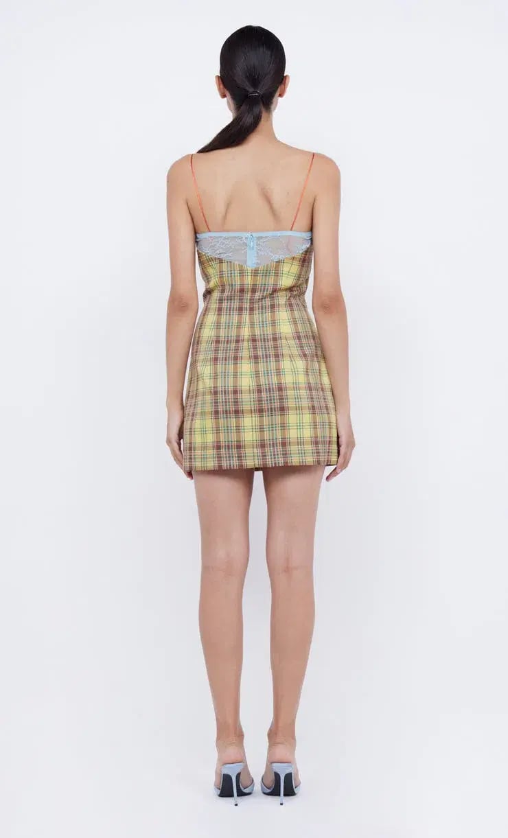Bec & Bridge Farida Mini Dress Multi Print Size 8 photo 2
