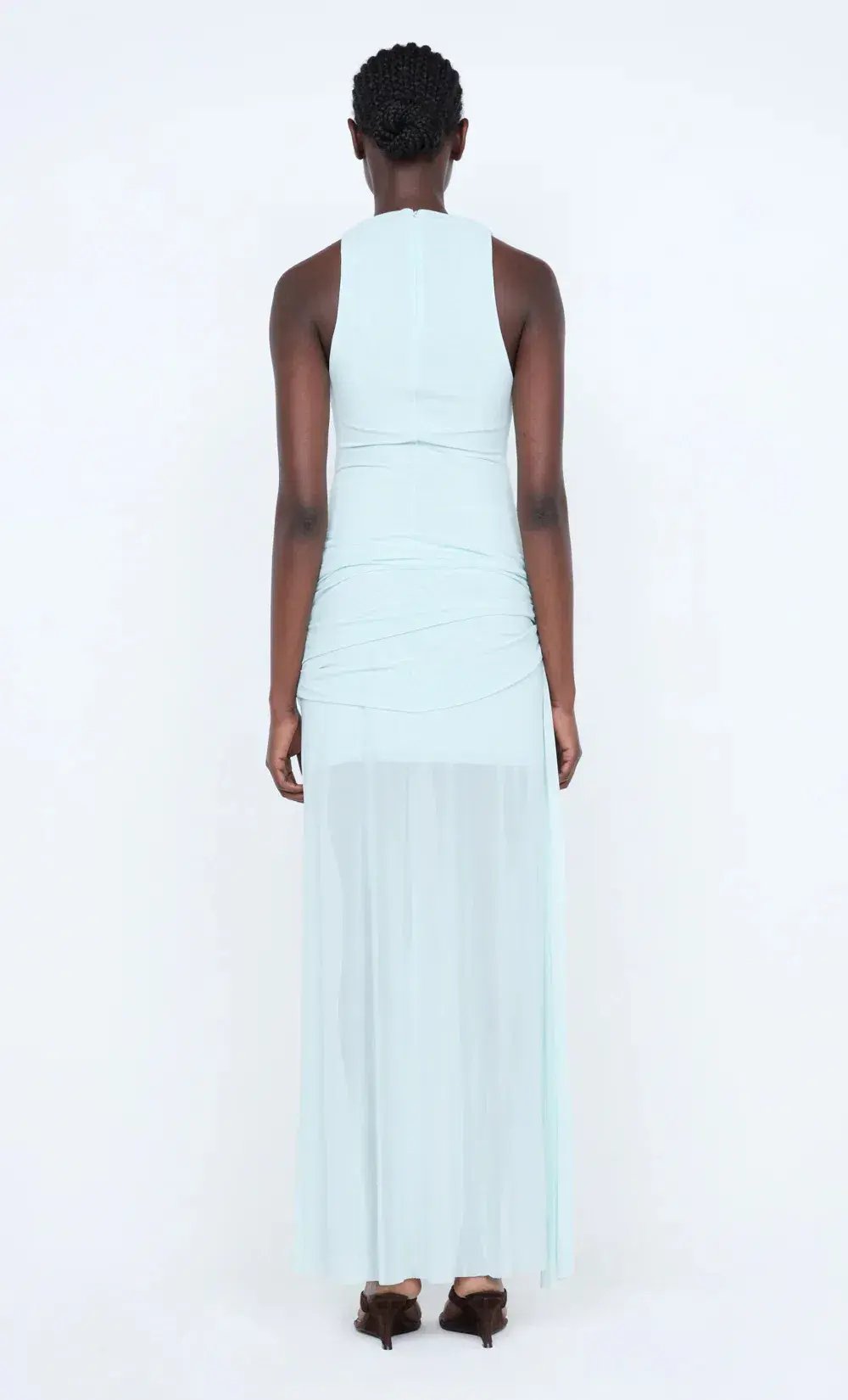 BEC & BRIDGE SPEARMINT BLAINE DRAPE MAXI DRESS photo 4