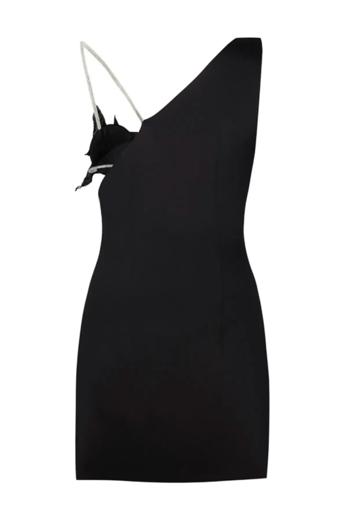 Nue Studio Orchid Mini Dress Black Size 6 photo 4