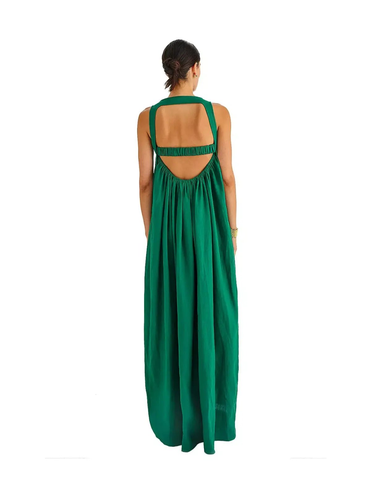 Oroton Strappy Sunset Dress Peppermint Green Size AU 6 photo 2