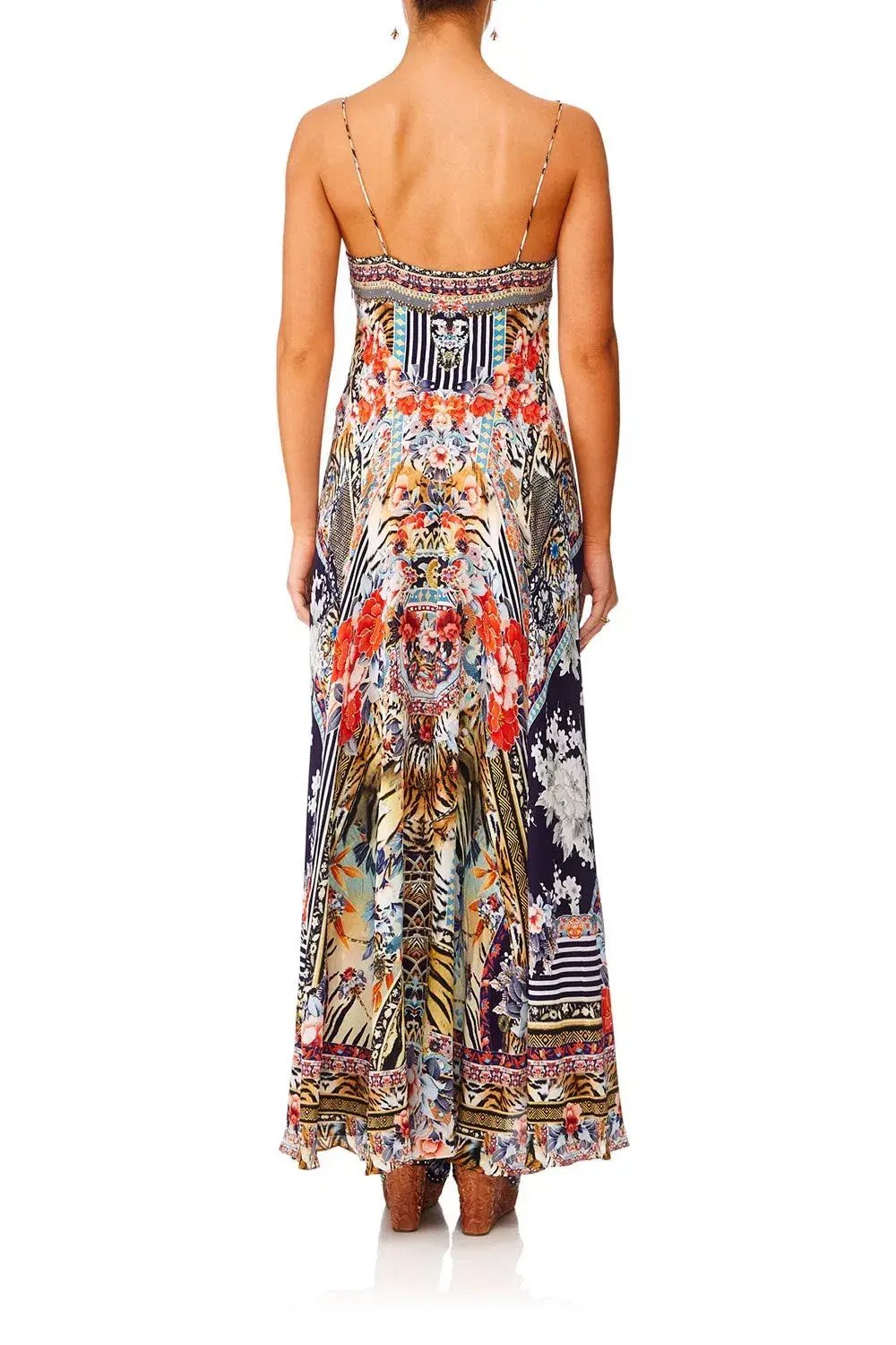 Camilla The Lonely Wild Mini Dress with Long Overlay Print Size 6 photo 3