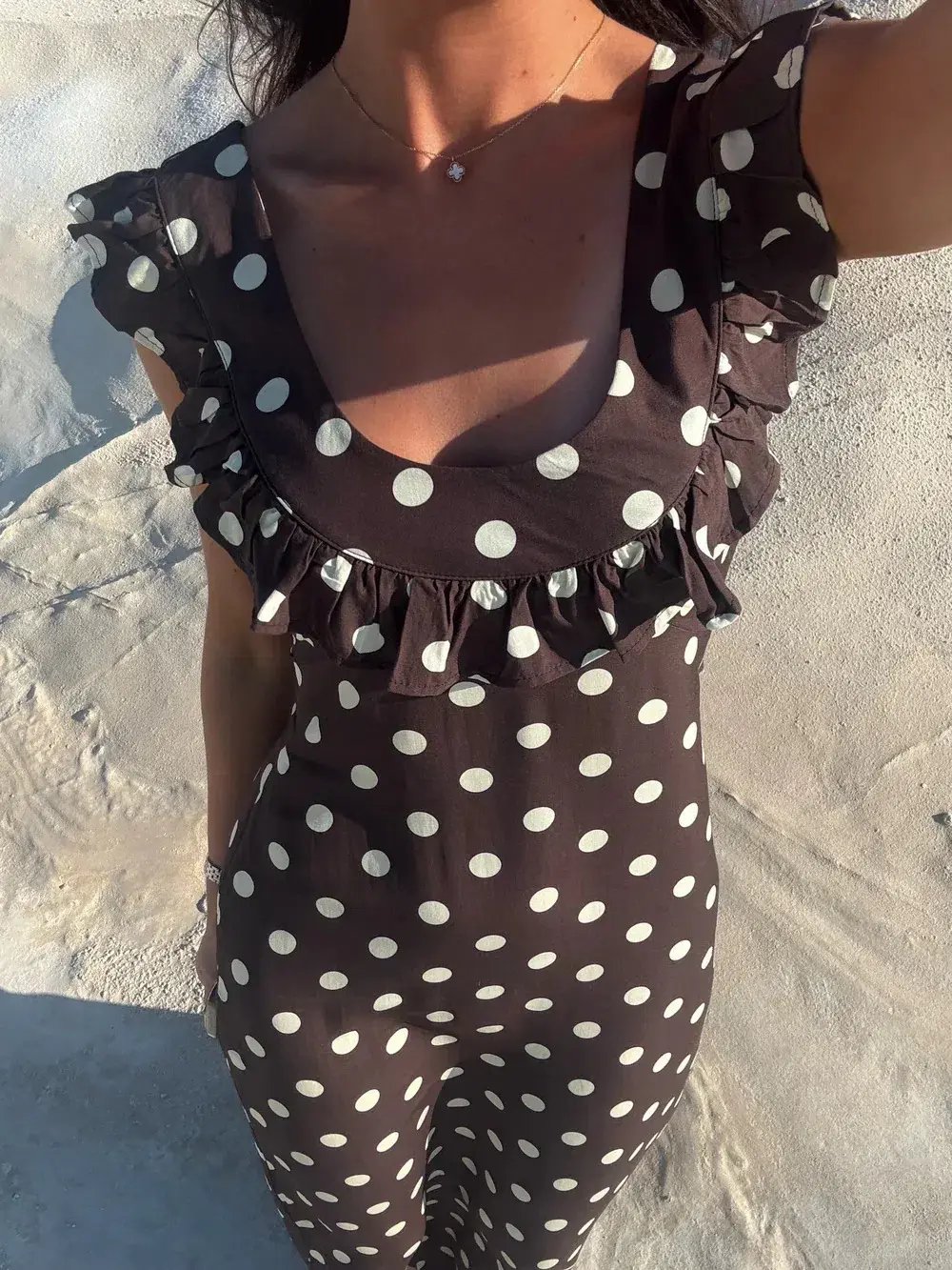 Design By Si Luna Dress Polka Dot size 10 photo 4