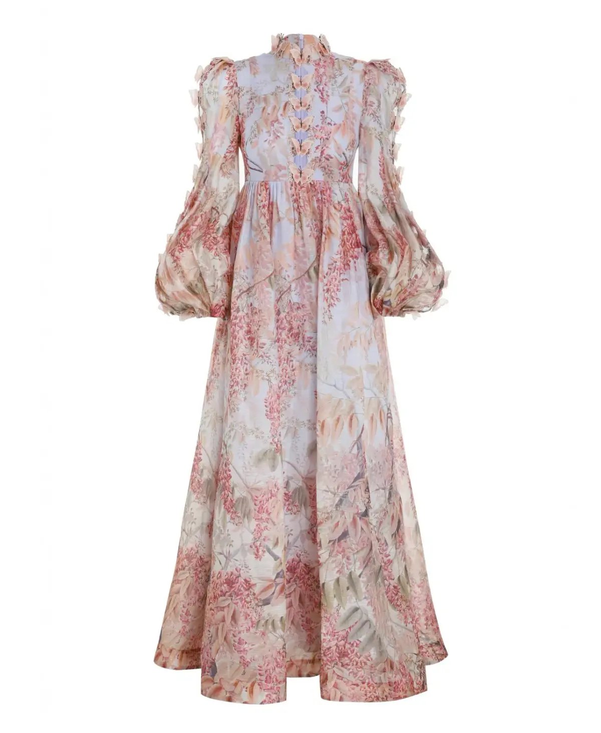 Zimmermann Botanica Butterfly Gown Size 3/Au 14 photo 3