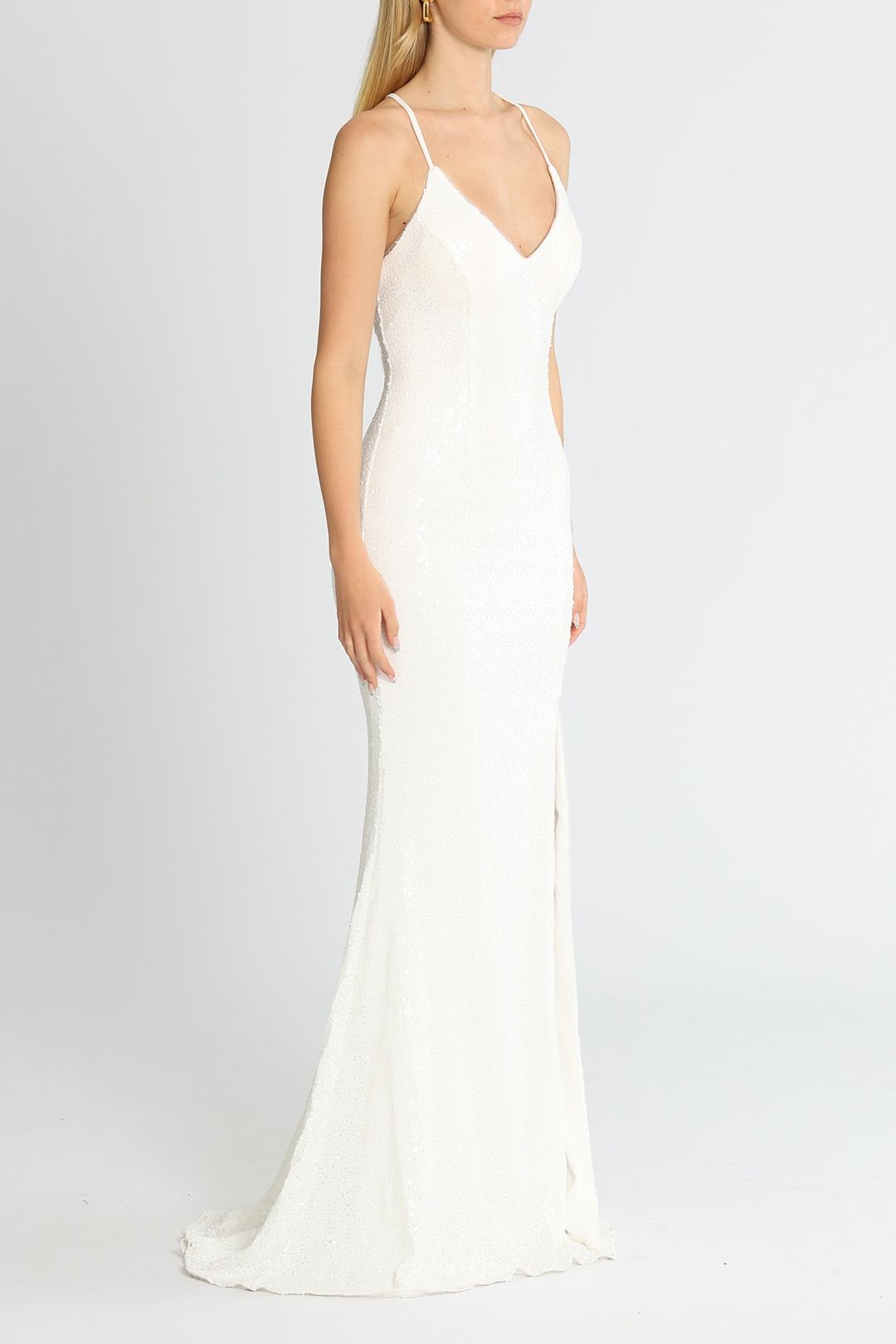 India Gown - White photo 2