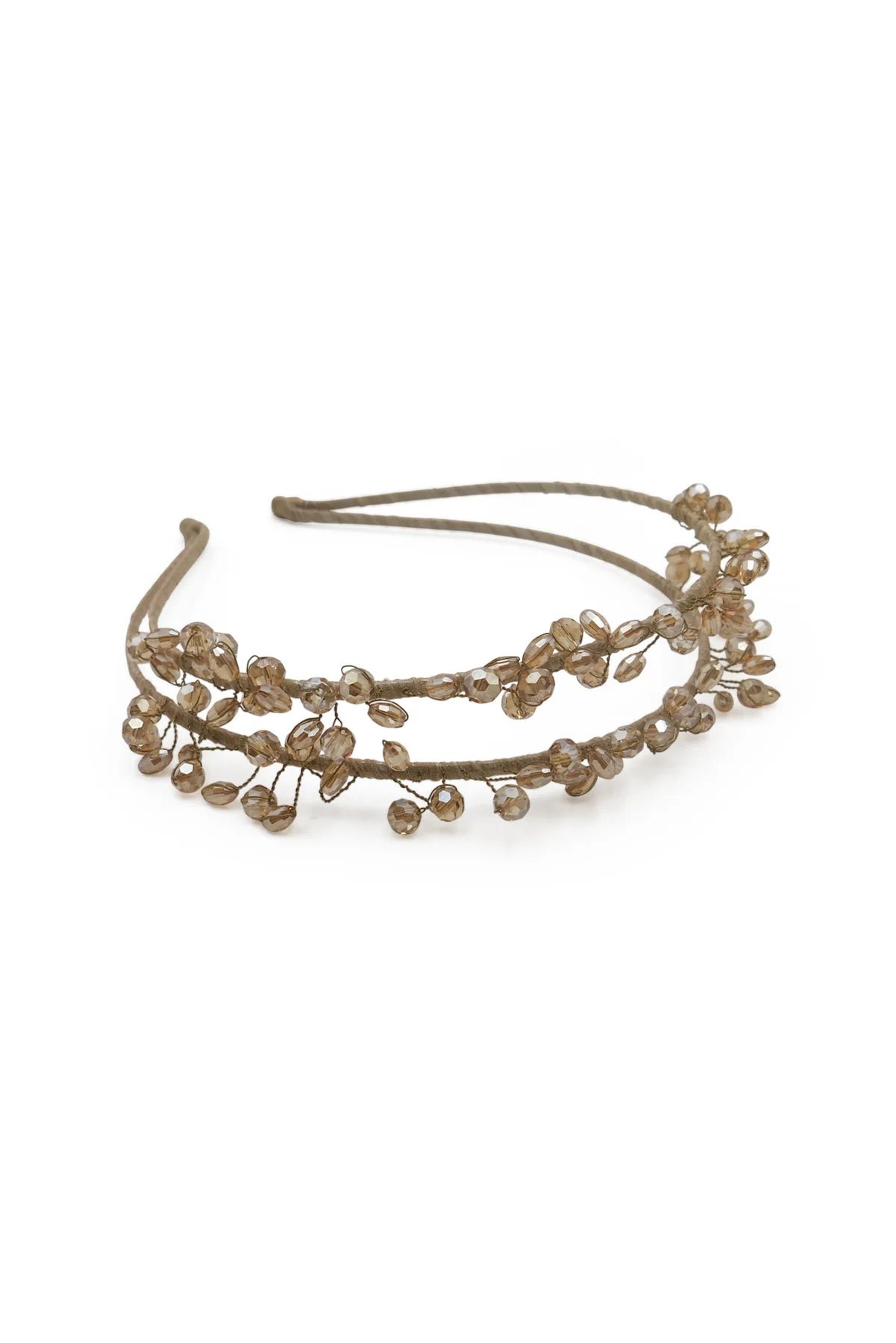 MORGAN & TAYLOR CRYSTAL HEADPIECE - GOLD photo 6
