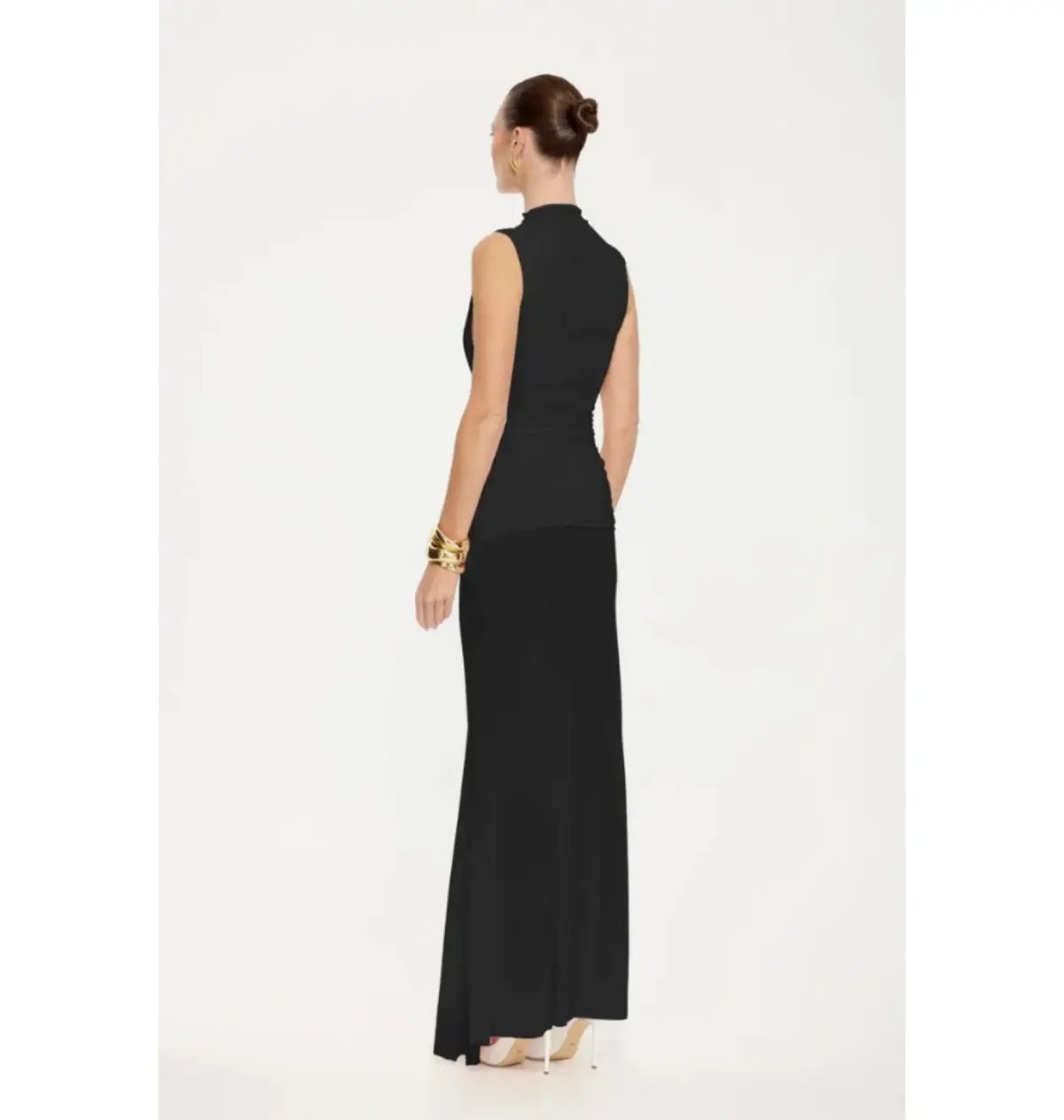 Effie Kats Roza Maxi Dress in Black Size L / AU 12 photo 3