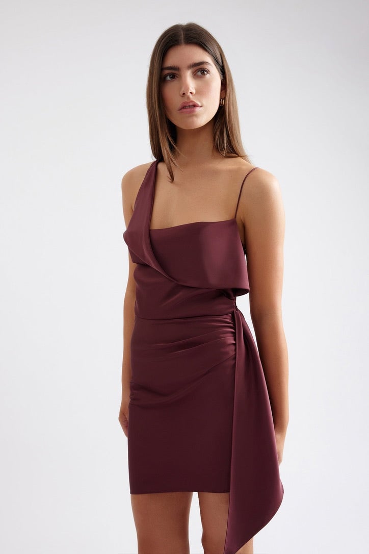 Lexi Sophie Dress - Plum photo 2