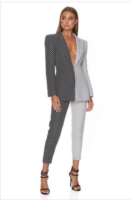 Eliya the Label Aida Blazer and Pants Set Print Size 8 photo 2