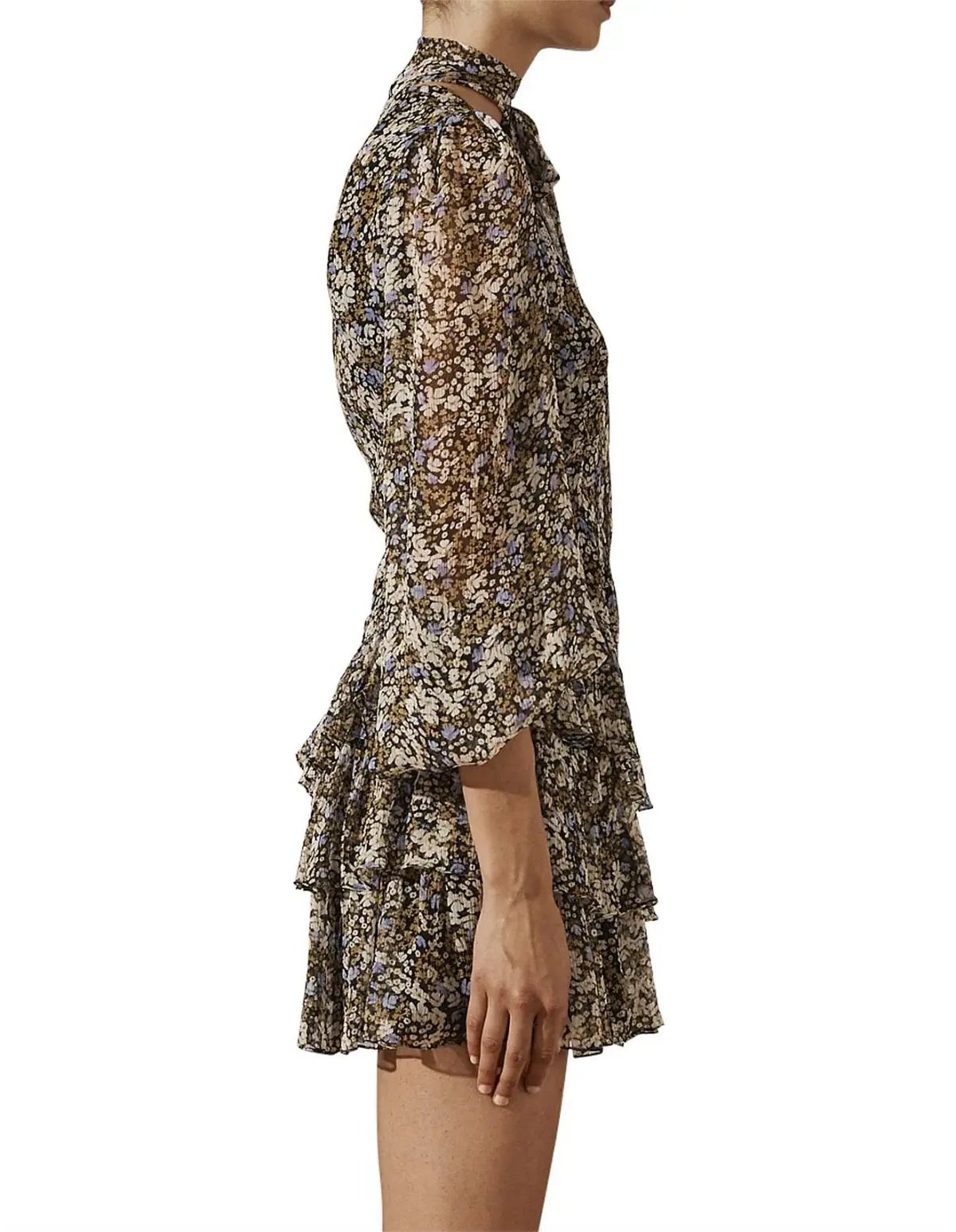 Shona Joy Valentina Dress Floral Size 6 photo 5