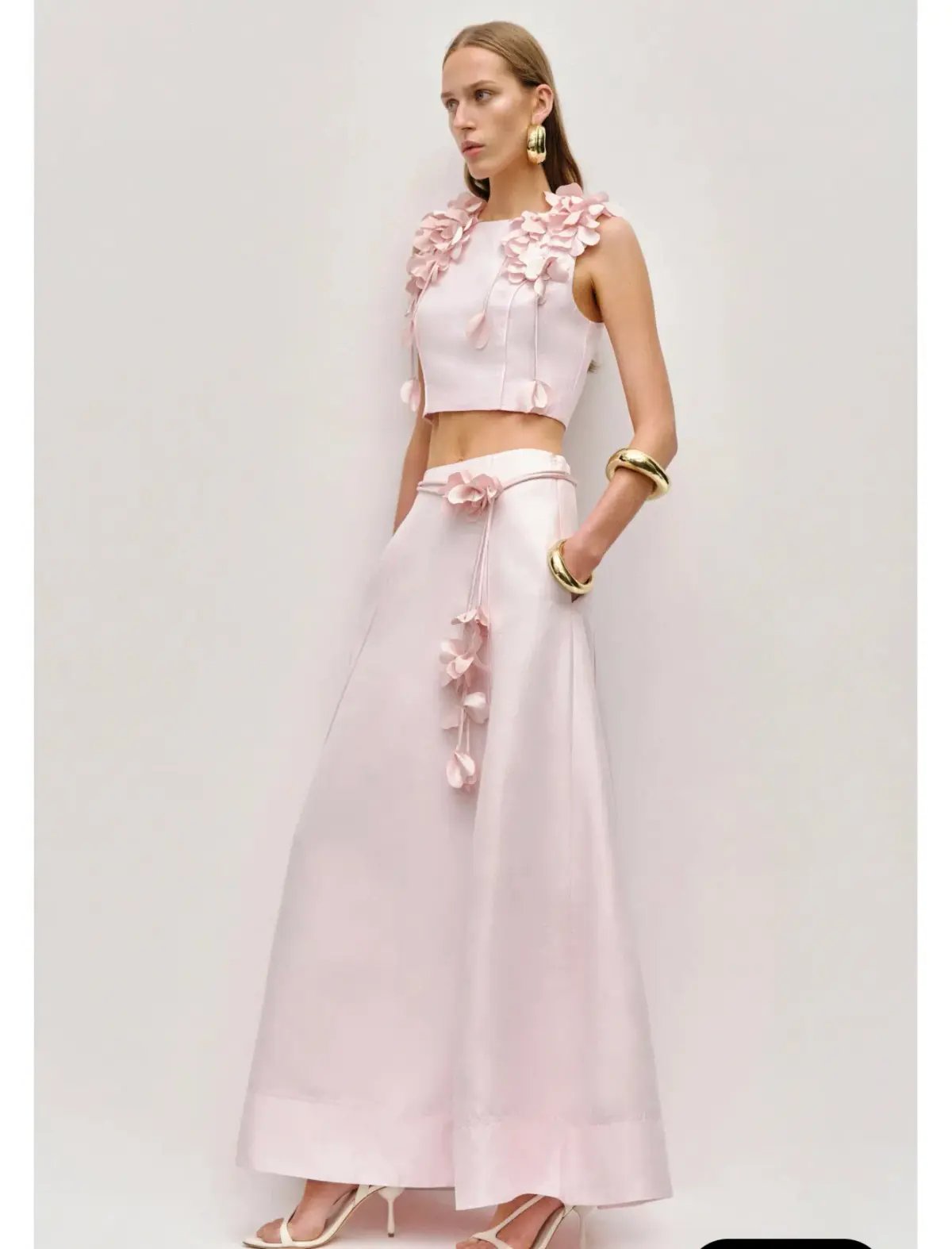 Aje Camille Midi Skirt size 8 photo 3