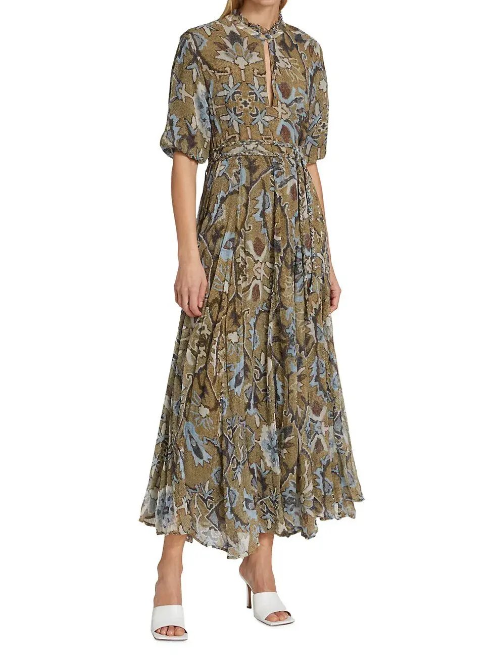Hannah Artwear Oceanus Maxi Dress in Shaila Print Size 12 photo 2