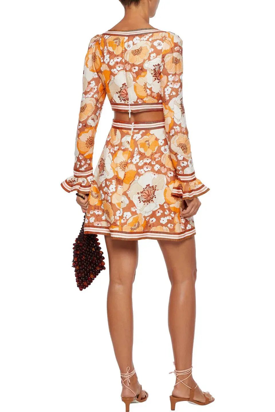 Zimmermann Super Eight Mini Dress Print Size 0 photo 2