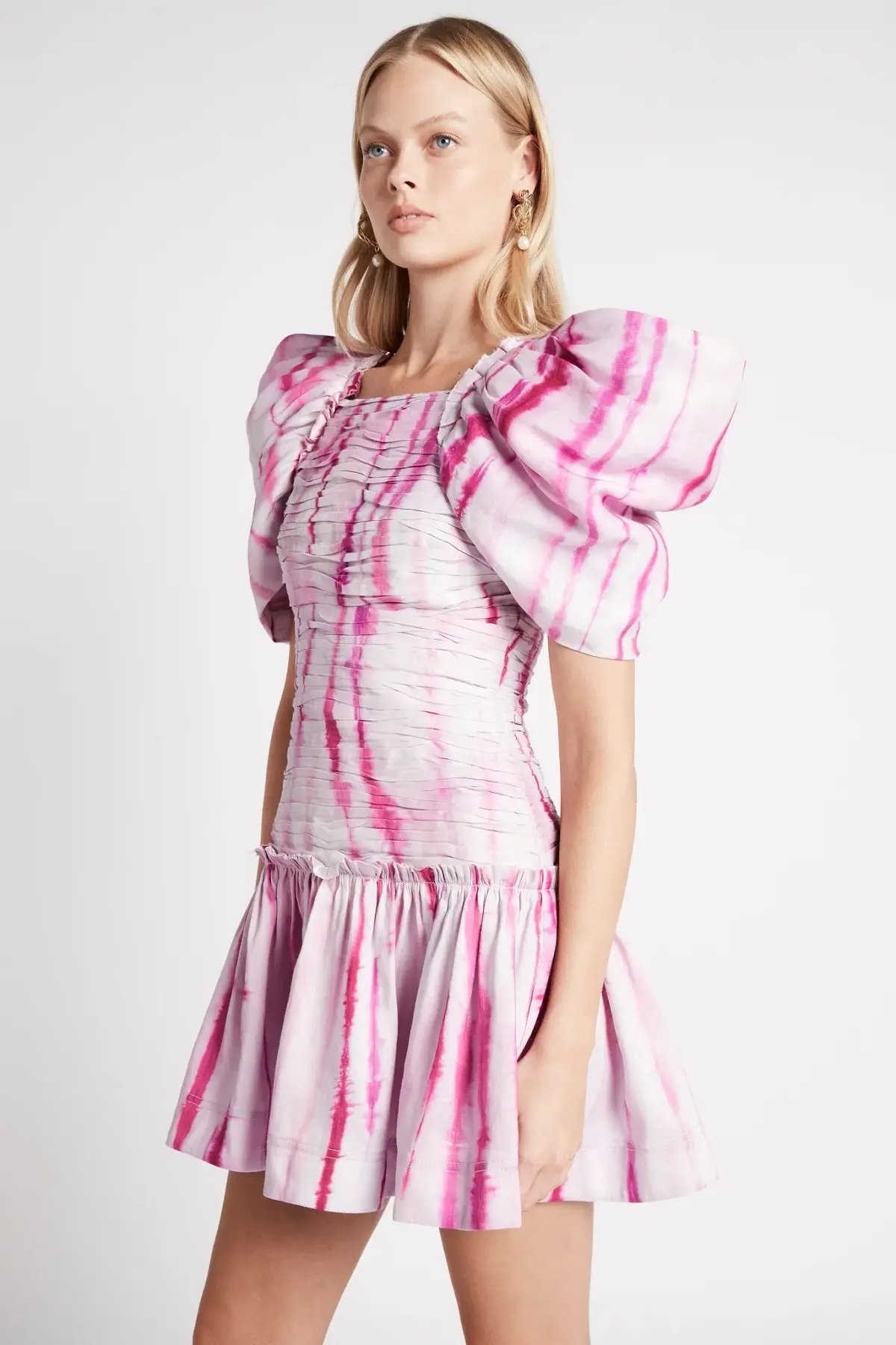 Aje Introspect Butterfly Mini Dress Print Size 10 photo 2