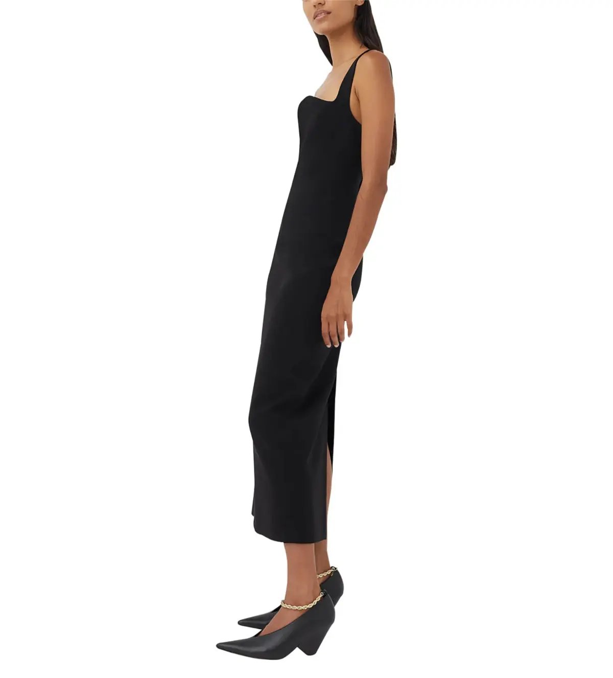 Camilla and Marc Brixton Midi Dress Black Size AU 8 photo 2