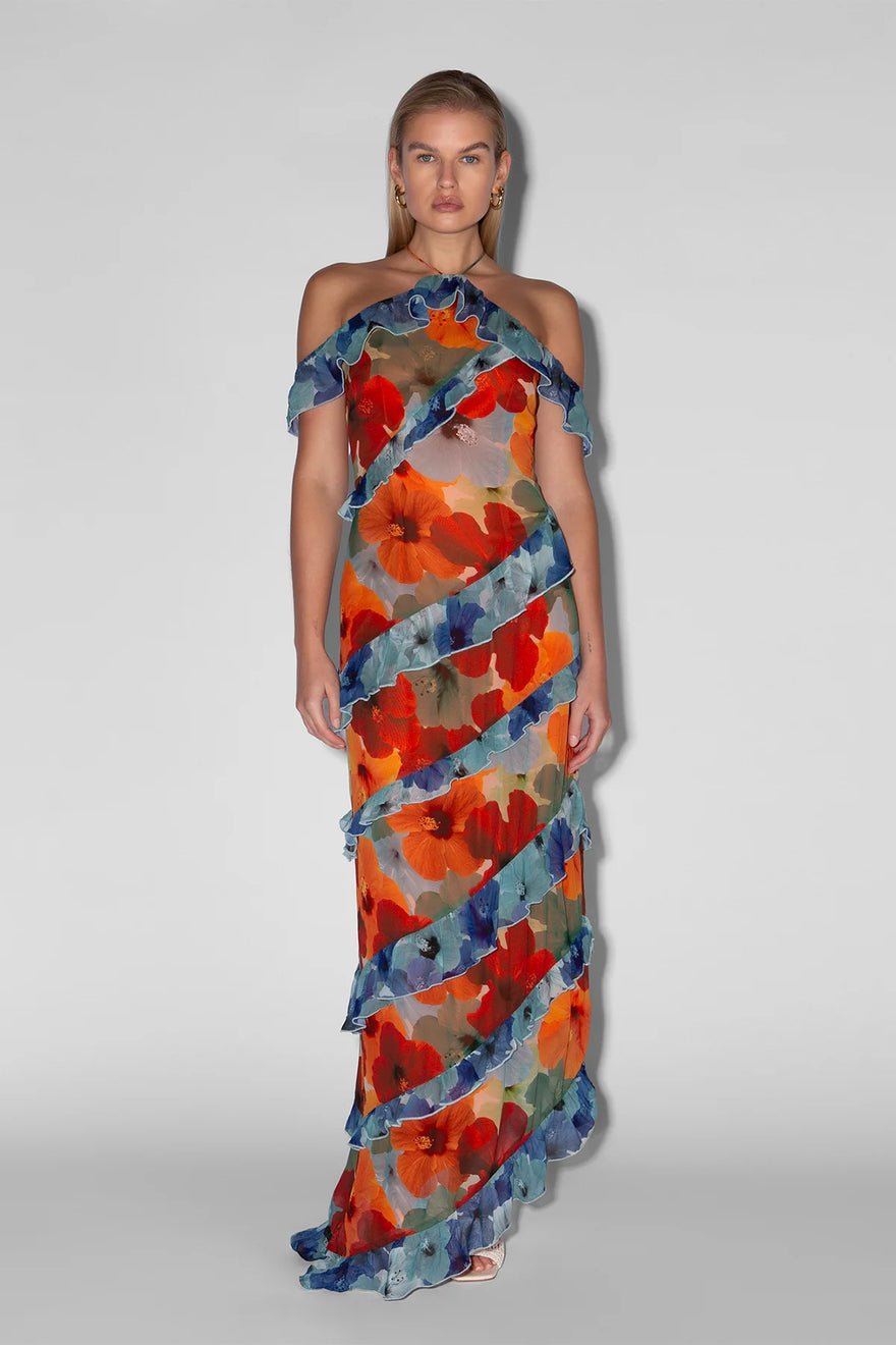The Wolf Gang Isola Maxi Dress - Floral photo 4