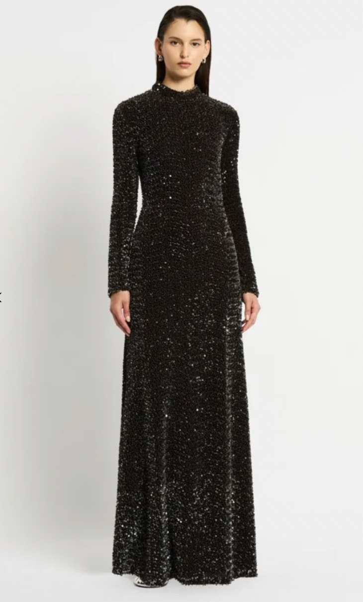 DEMISE DRESS BY SASS & BIDE BLACK photo 3