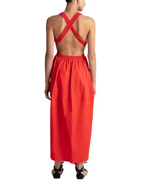 Camilla and Marc Pollina Midi Dress Red Size AU 14 photo 2
