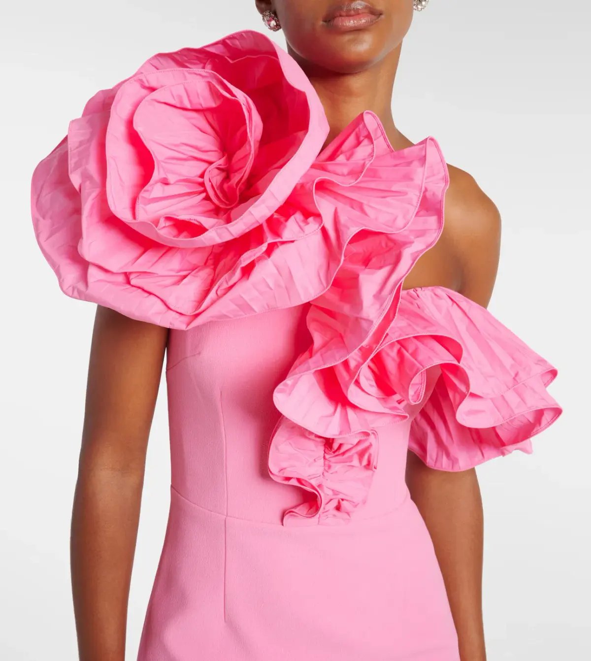 Rebecca Vallance Rosita Gown in Pink Size 10 photo 2