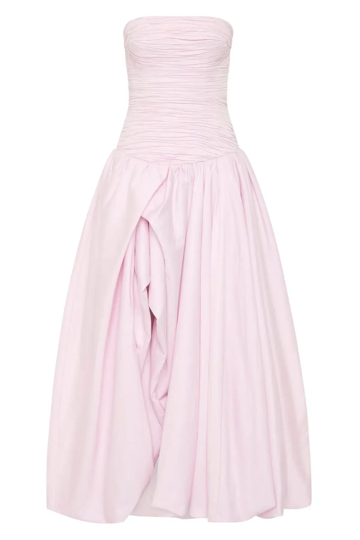 Aje Violette Bubble Hem Maxi Dress Pastel Pink Size 8 photo 5