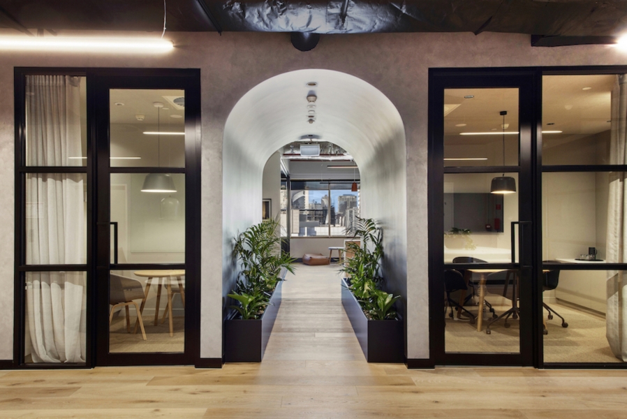 Calm, light filled coworking space photo 6