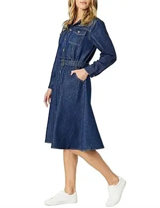 Hammock and Vine Cape Town Denim Dress Size 12 photo 4