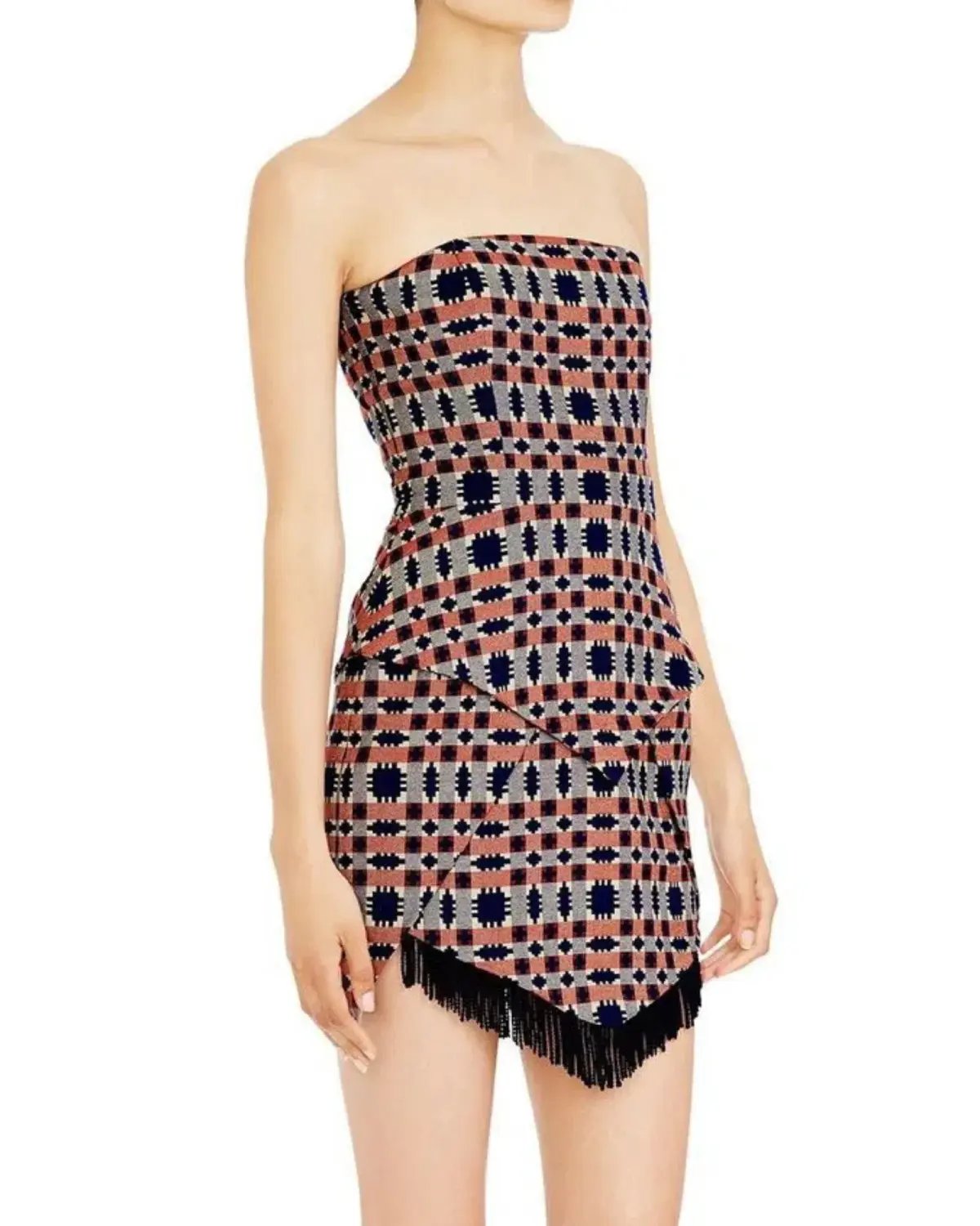 Sass & Bide Field Of Dreams The Sequel Mini Fringe Dress Multi Size AU 6 photo 2