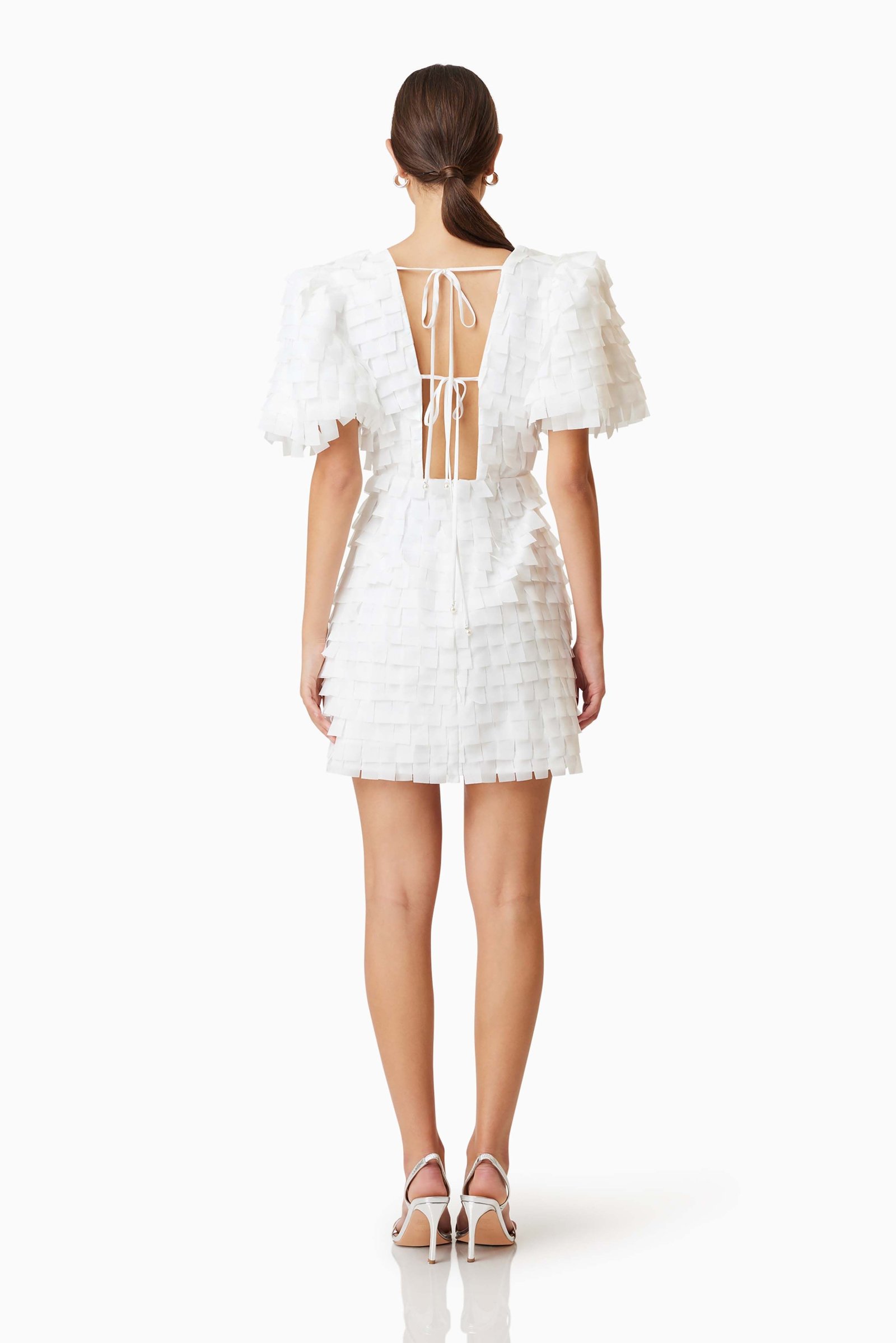 ELLIATT HAILEY MINI DRESS - WHITE photo 5