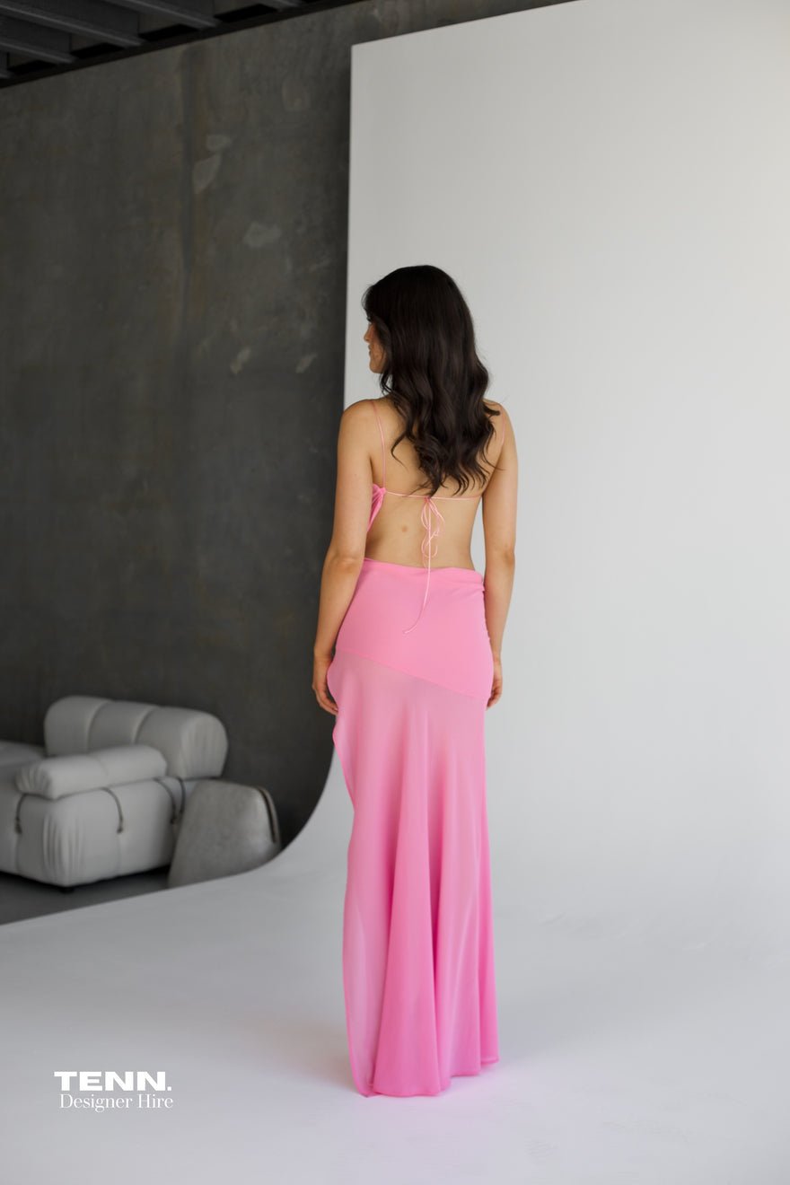 Natalie Rolt Dahlia Gown - Candy Pink photo 4