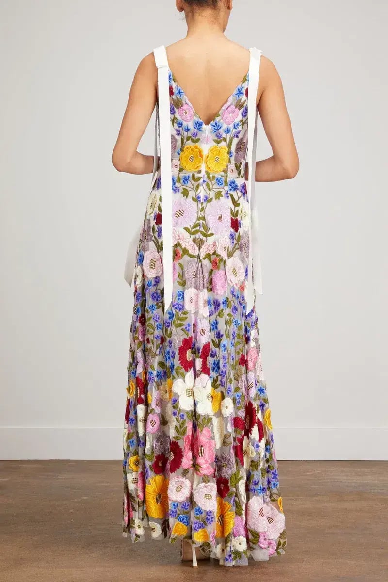 Rachel Gilbert Nya Gown Floral Size AU 8 photo 2