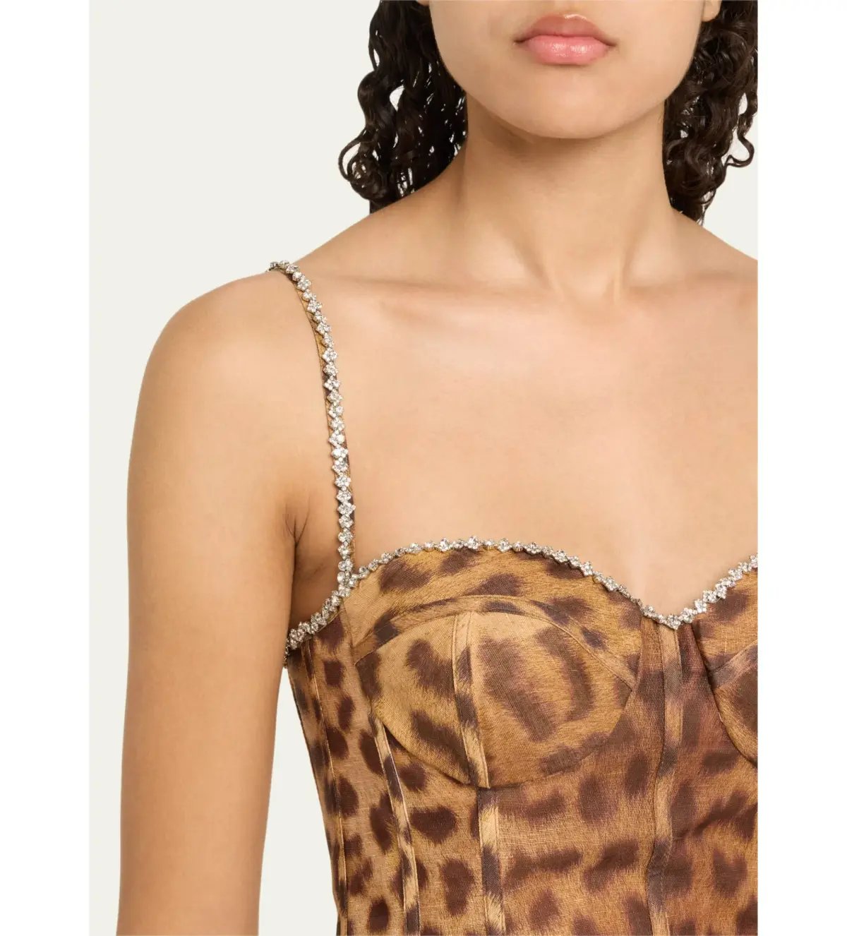 Zimmermann Crush Panelled Midi Dress in Leopard Size 0 / AU 8 photo 2