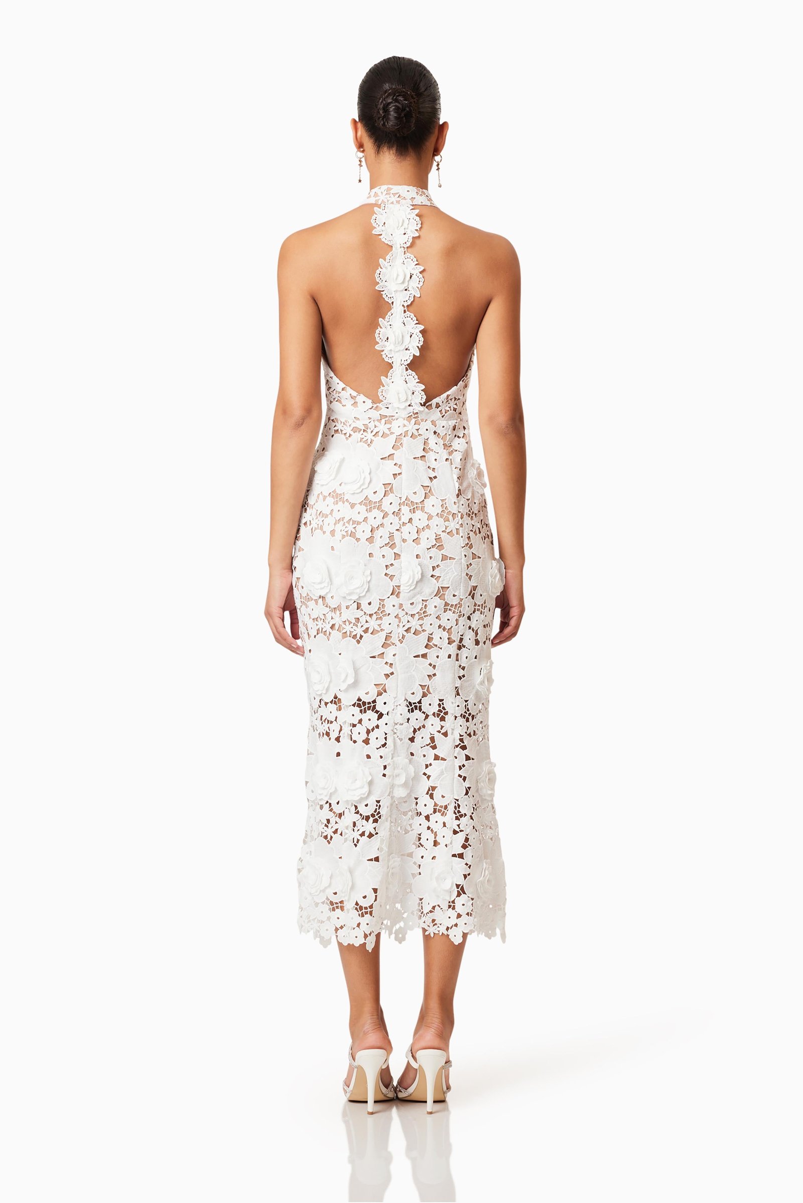 ELLIATT DAFFODIL COCKTAIL DRESS - IVORY photo 4