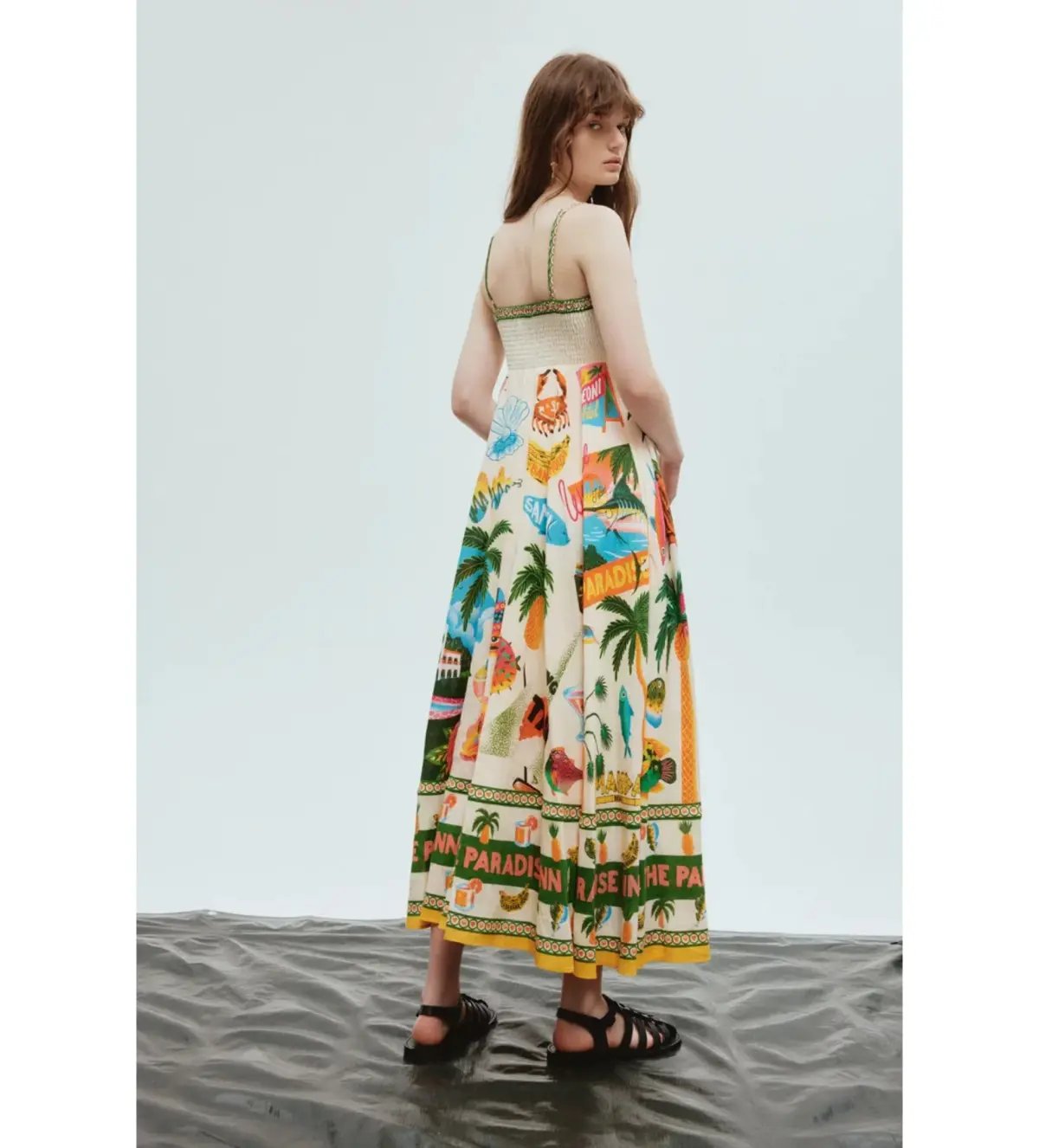 Alemais Paradiso Sundress Multi Size AU 12 photo 2