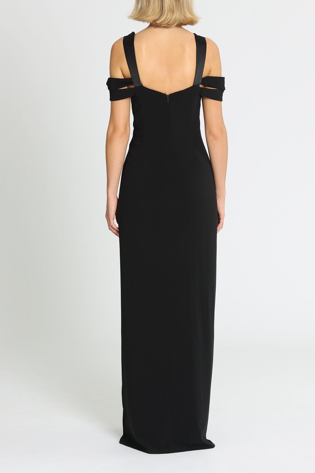 Cold Shoulder Fitted Gown photo 3