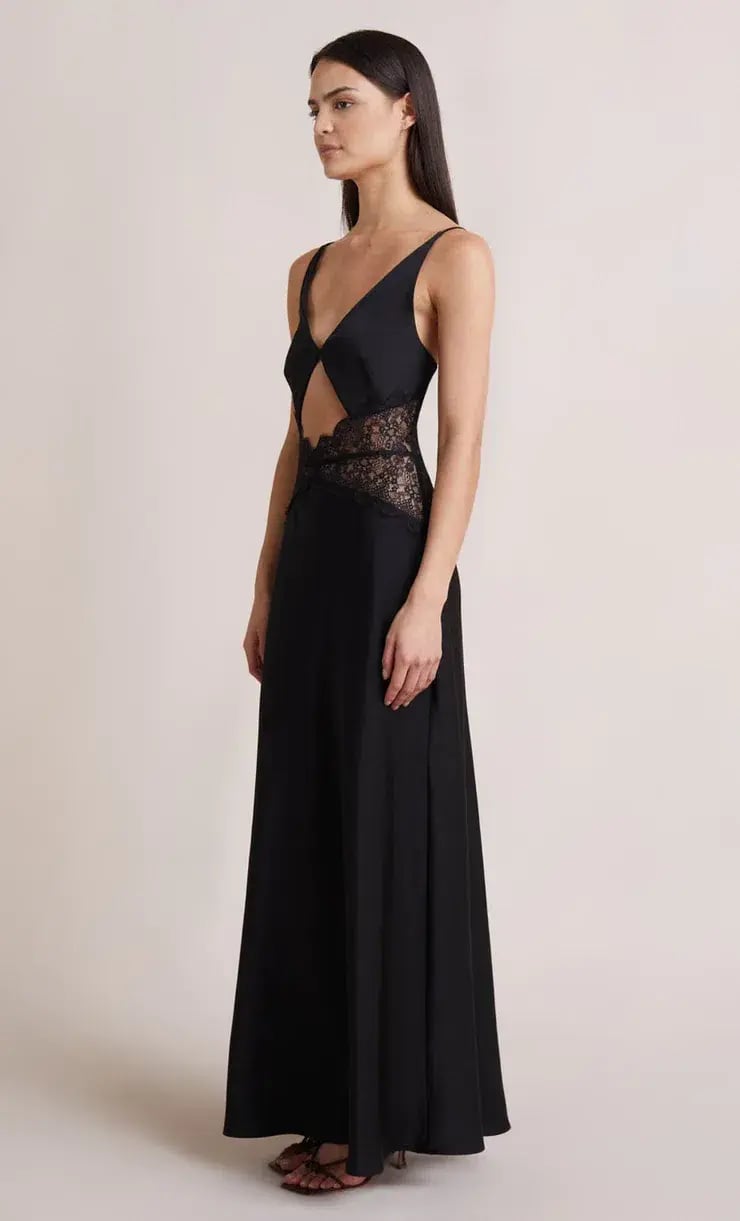 Bec & Bridge Camille Maxi Dress Black Size 8 photo 2