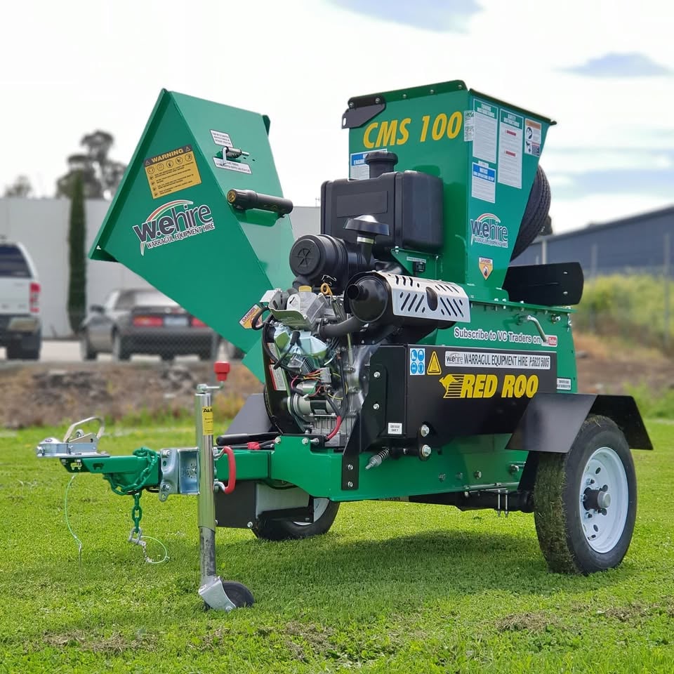 4" Chipper For Hire - 31HP V Twin Motor photo 6