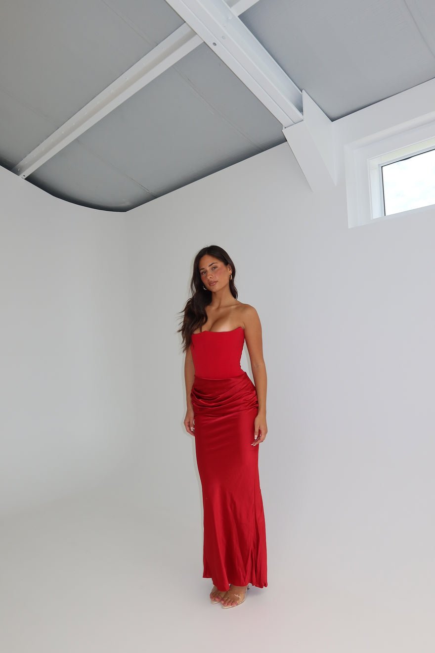 House of CB Persephone Gown Red photo 2