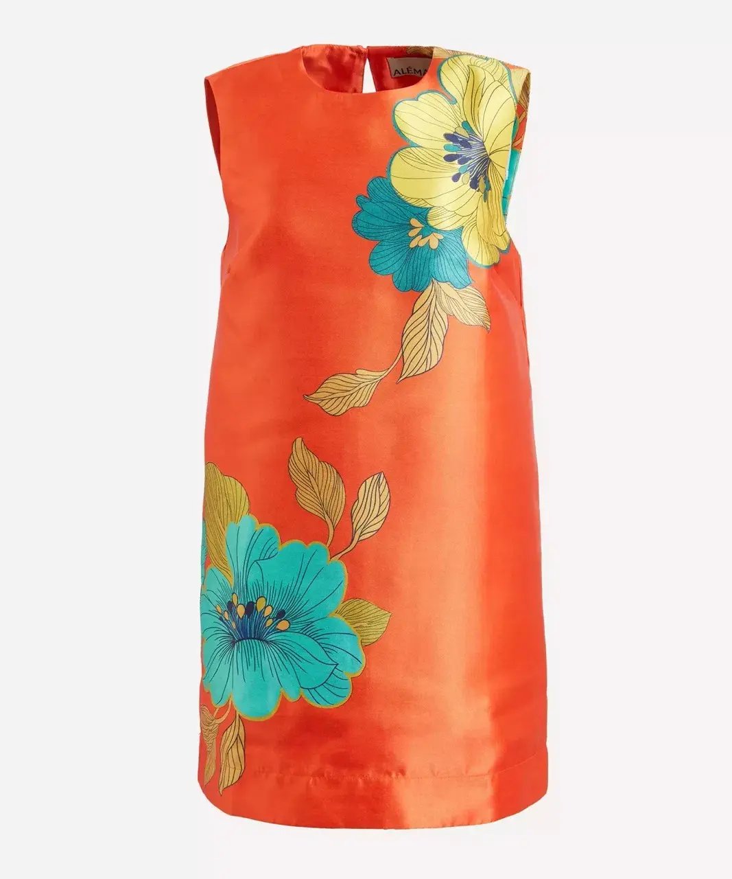 Alemais Piato Mini Dress Marigold Orange Size AU 6 photo 10