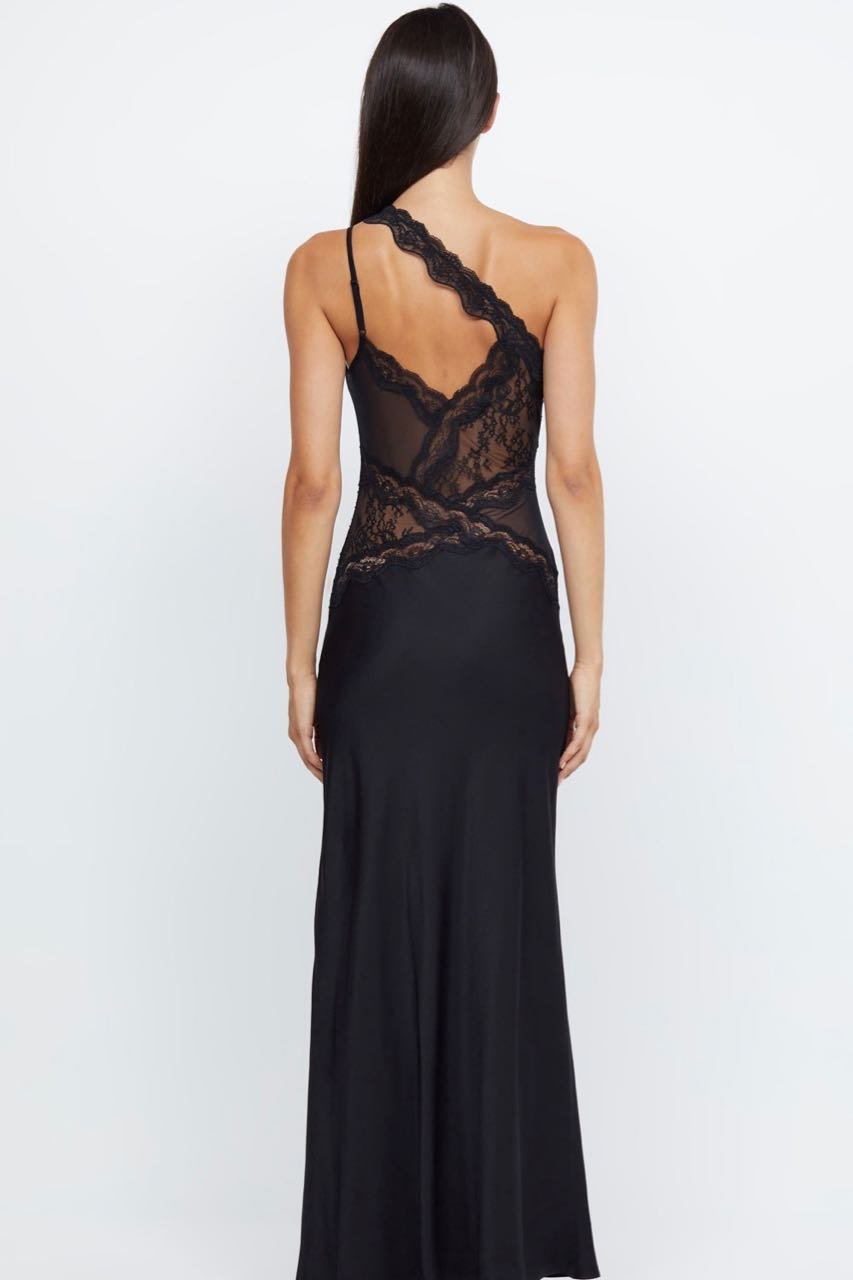 BEC & BRIDGE RIA ASYM MAXI DRESS - BLACK photo 4