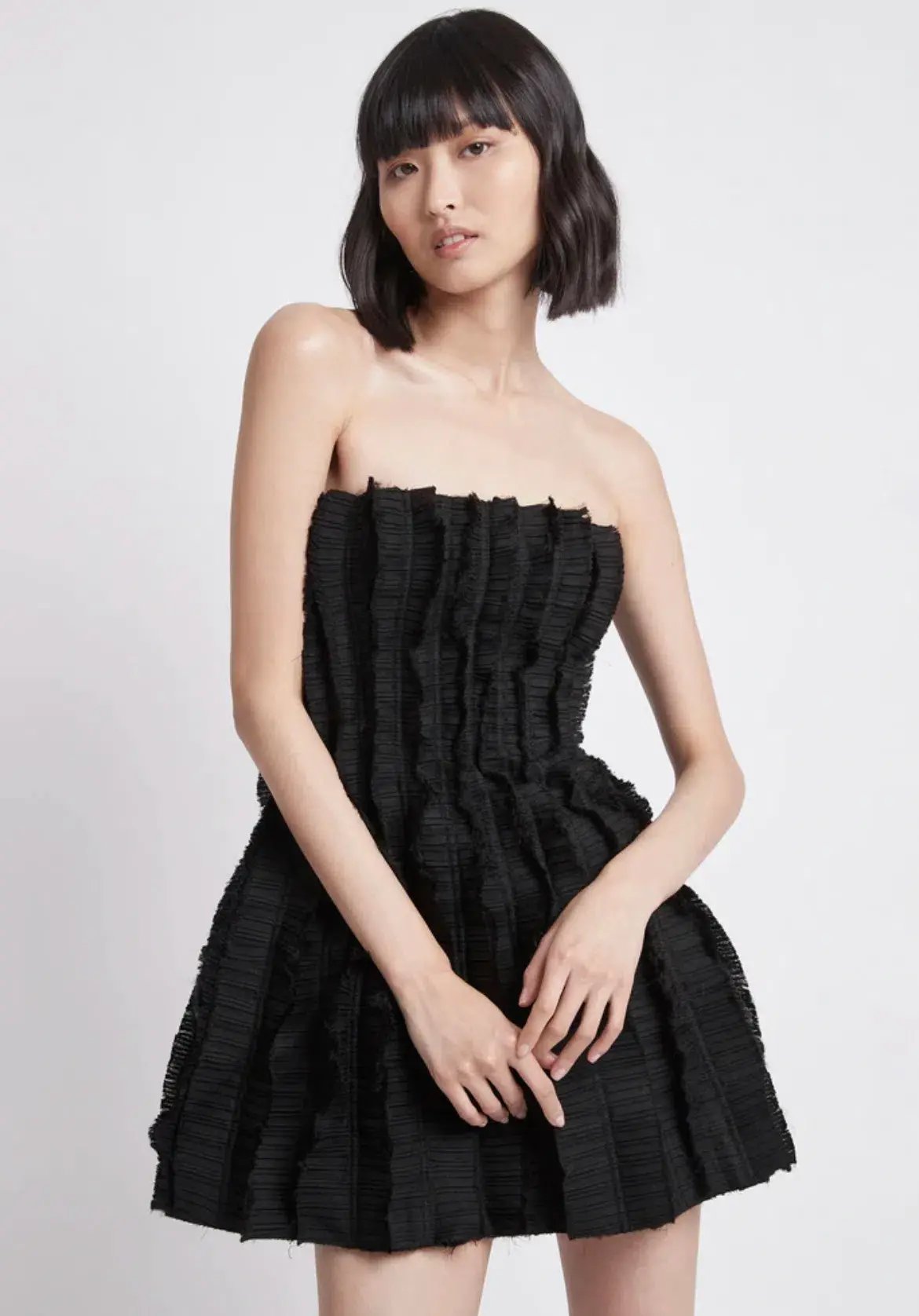 Aje Hybrid Sleeveless Mini Dress Black Size 12 photo 2
