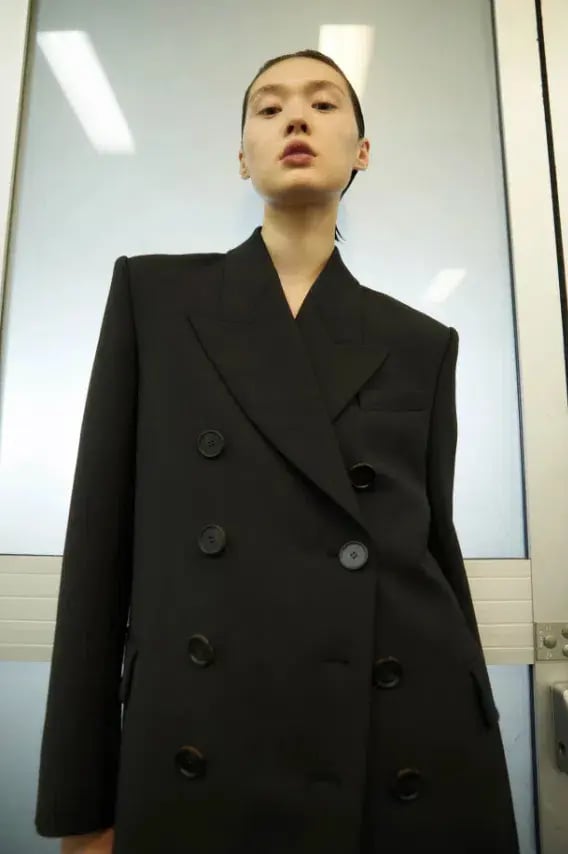 Camilla & Marc Marta Two-Piece Suit Black Size 8 photo 3