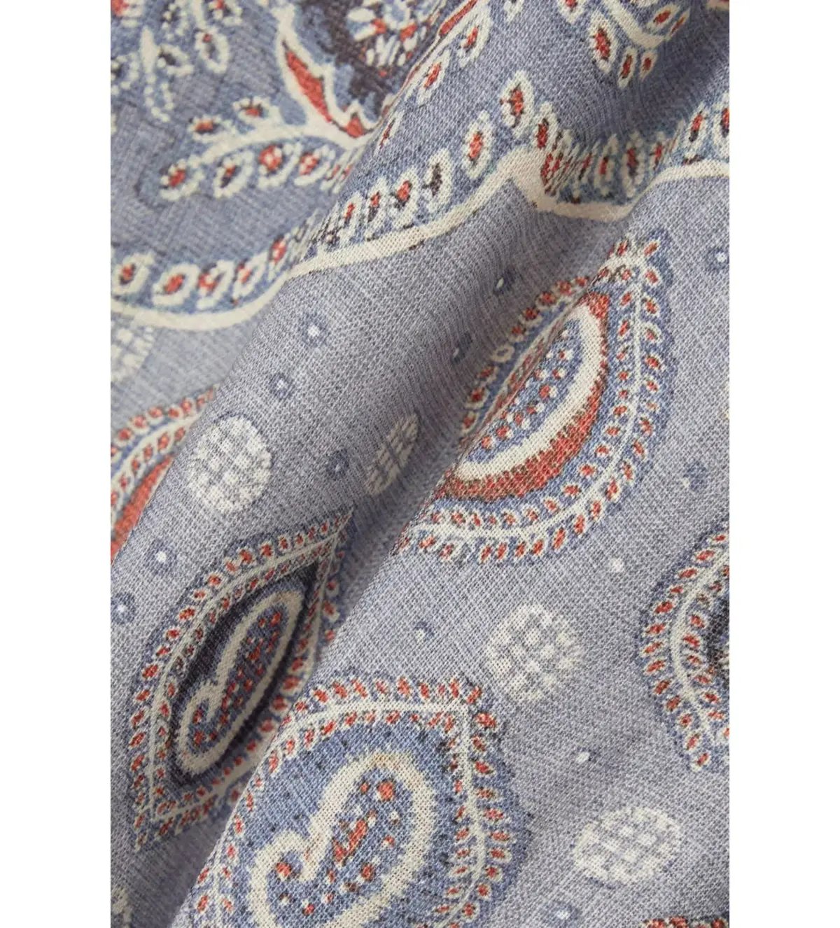 Zimmermann Vitali Paisley Linen Dress in Blue Size 3 / AU 14 photo 3