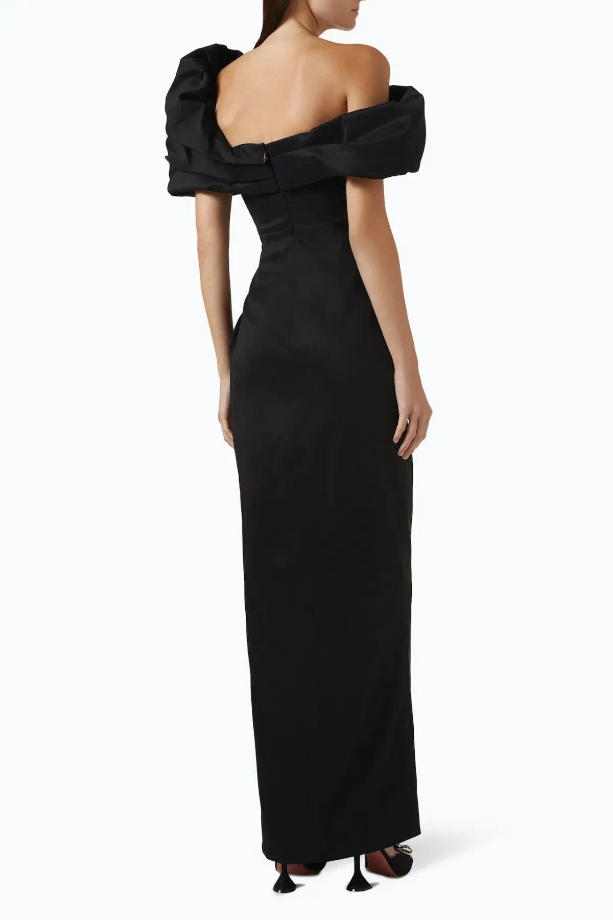 Rachel Gilbert Gia Gown in Black Size 2 / AU 10 photo 3