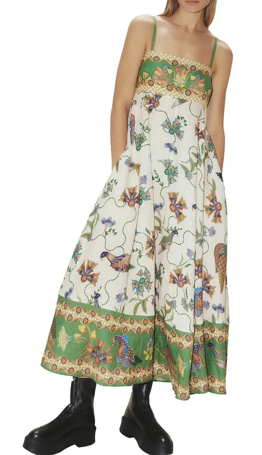 Alemais Birdie Sundress Print Size 10 photo 3
